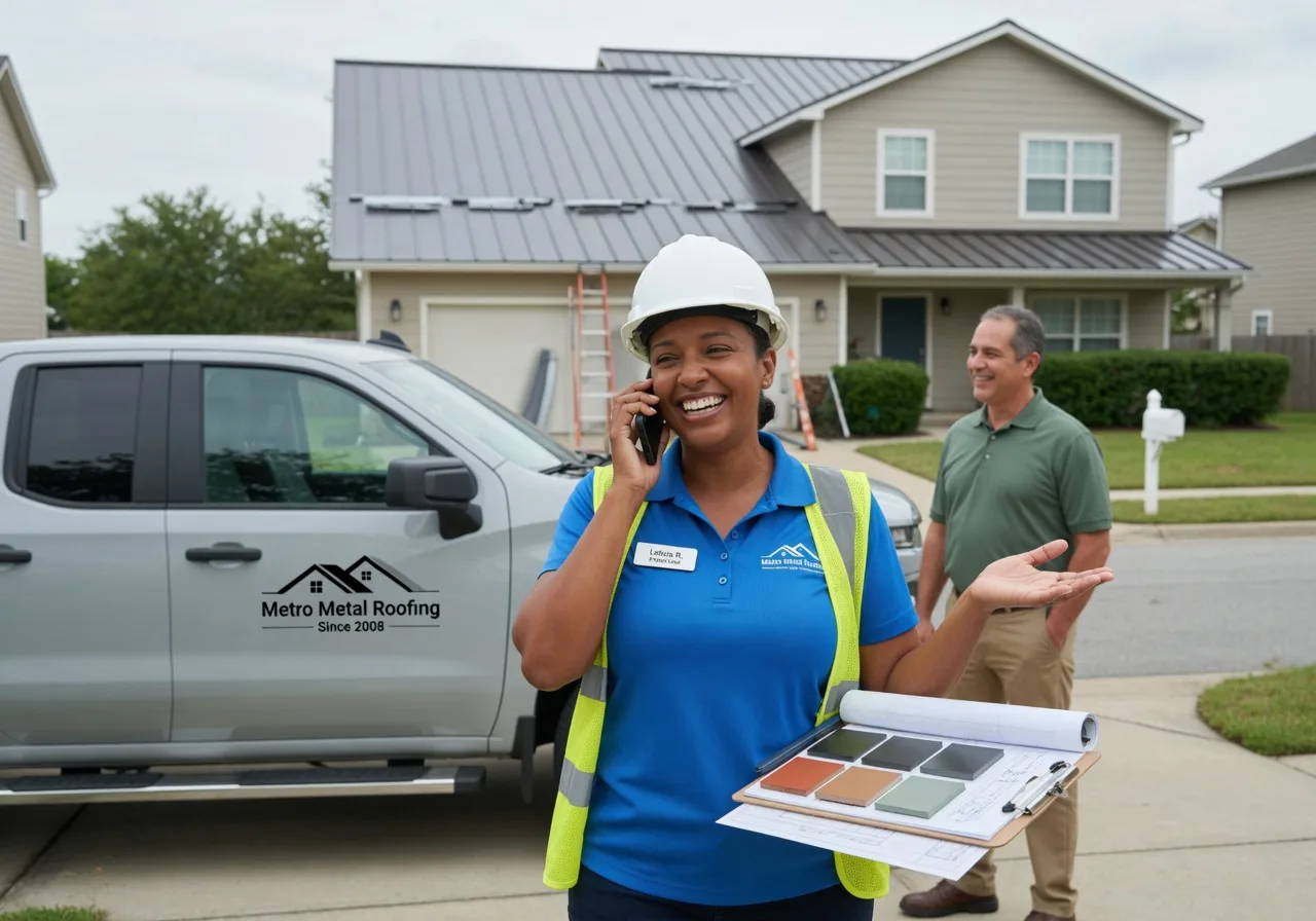 Storm Damage Metal Roof Repair in Chandlersville, OH